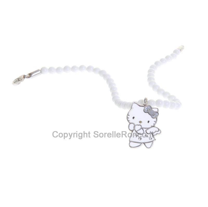 HELLO KITTY BRACCIALE ARGENTO 925 SWAROVSKI