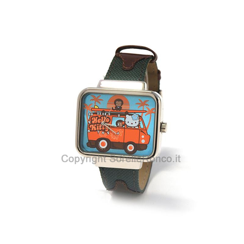 HELLO KITTY OROLOGIO TRAVEL KITTY RETTANGOLO