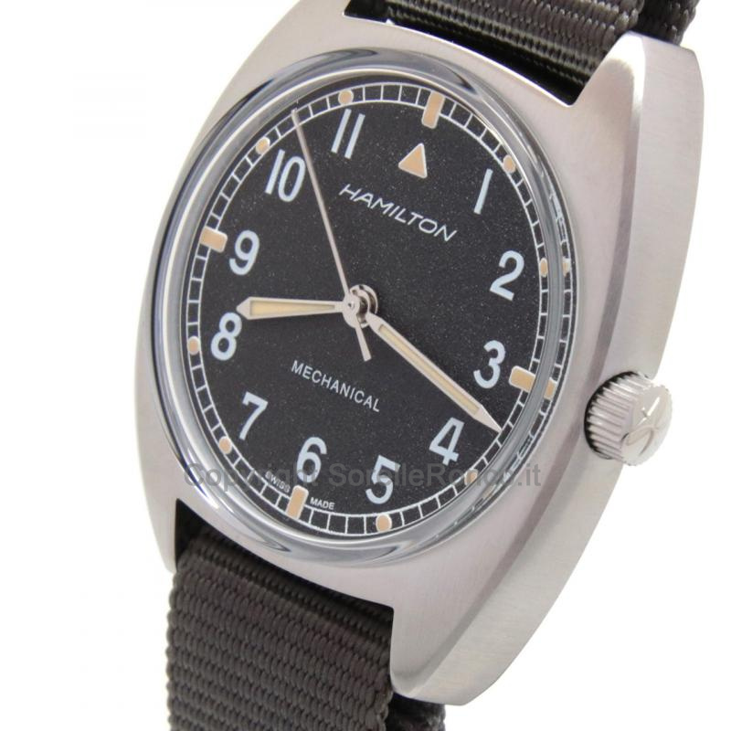 HAMILTON KHAKI AVIATION PILOT PIONEER NERO 36MM