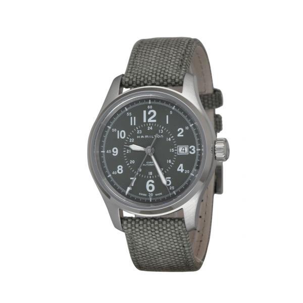 H70595963 - Hamilton Khaki Field Verde 40mm Canvas Verde