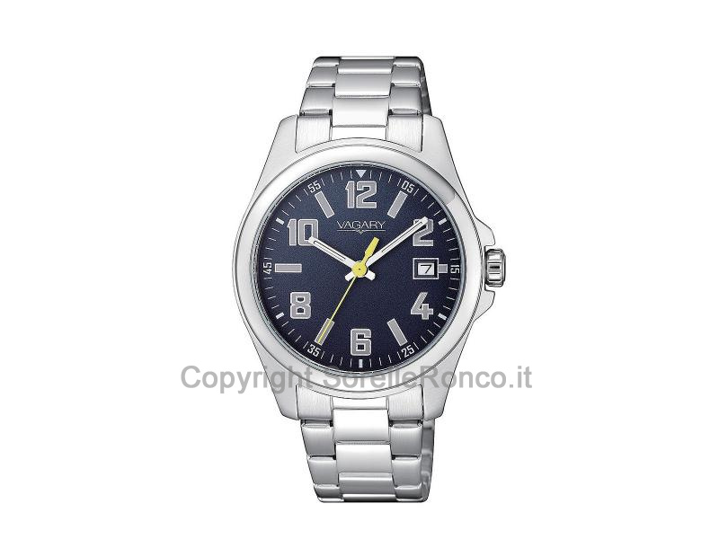 VAGARY BOY 36MM ACCIAIO BLU