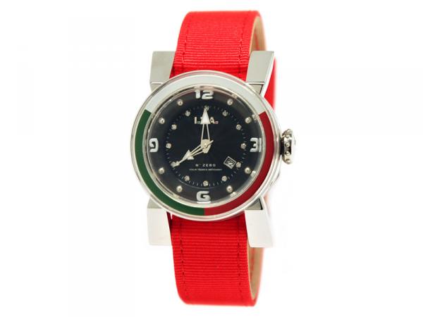 ITA0010 - I.T.A. Casanova 35mm Nero Tessuto Rosso