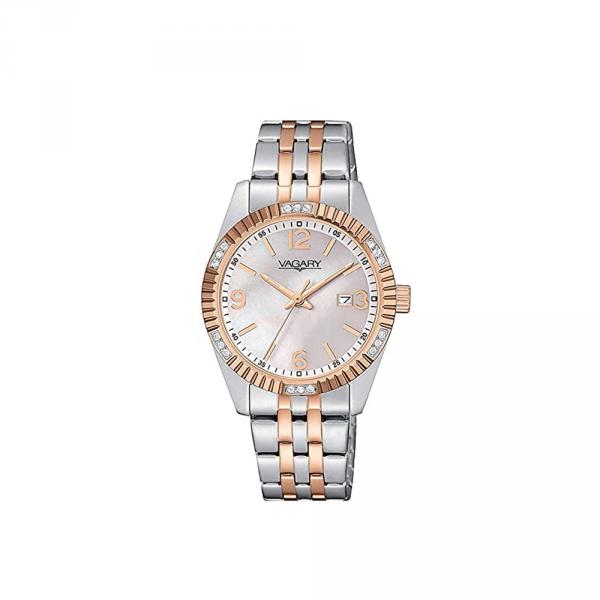 IU2-332-11 - Vagary Timeless Madreperla 30mm Placcato Oro Rosa