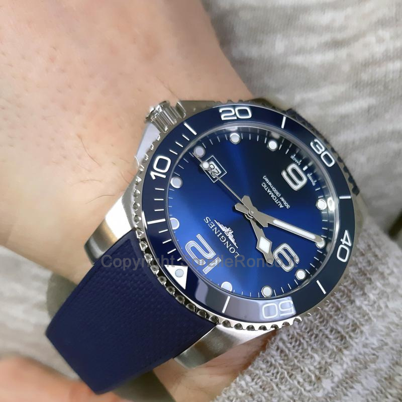 LONGINES HYDROCONQUEST 41MM AUTO BLU CAUCCIÙ