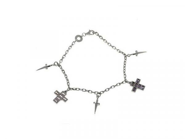 JPBR0409B - Bracciale Cesare Paciotti Argento Chames