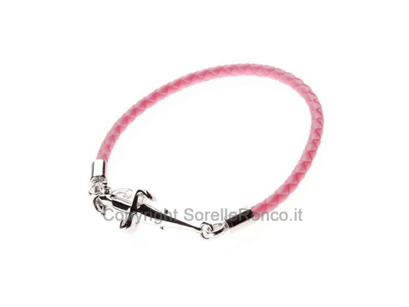 BRACCIALE CESARE PACIOTTI ARGENTO E ROSA L