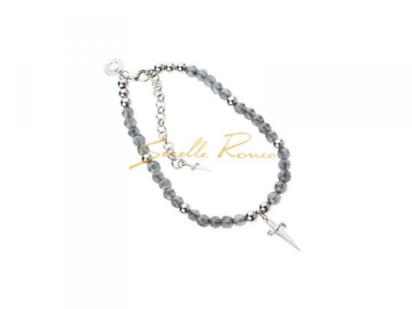 JPBR0647B - Bracciale Cesare Paciotti Argento e Azzurro