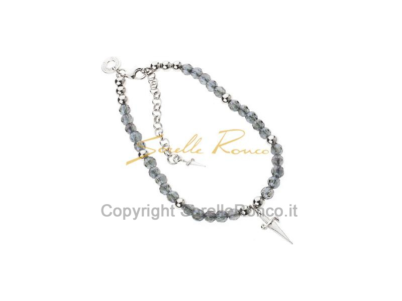 BRACCIALE CESARE PACIOTTI ARGENTO E AZZURRO