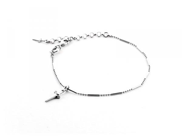 JPBR1044B - Cesare Paciotti Argento Morse Chain 18/22,5 cm