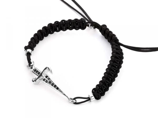 JPBR1091B - Bracciale Cesare Paciotti Nero Zirconi