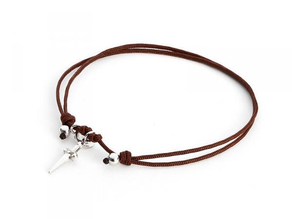 JPBR1130B - Bracciale Cesare Paciotti Circle Crop Marrone