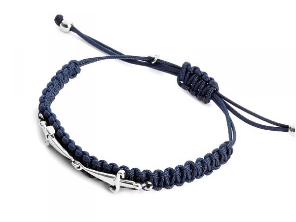 JPBR1135B - Bracciale Cesare Paciotti Intersect Blu Navy