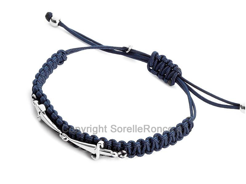 BRACCIALE CESARE PACIOTTI INTERSECT BLU NAVY