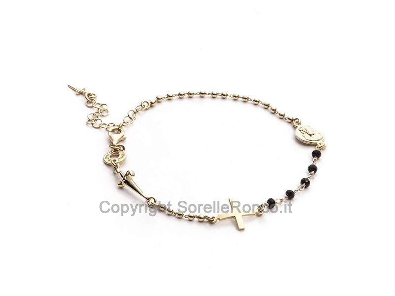 BRACCIALE CESARE PACIOTTI CRYSTALS OF LIGHT ORO