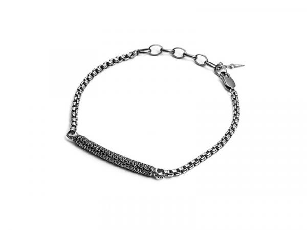 JPBR1436V - Cesare Paciotti Vintage Feeling Pavè Nero 18cm