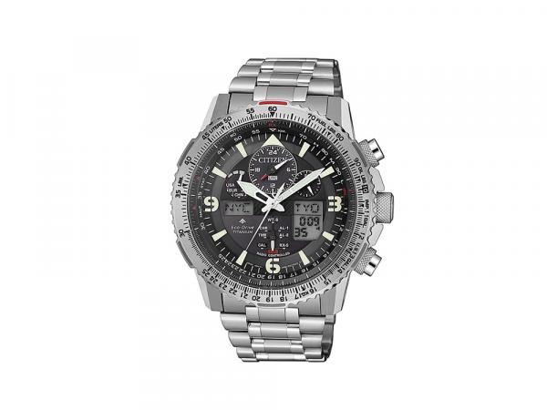 JY8100-80E - Orologio Citizen SkyHawk Super Titanium 45mm