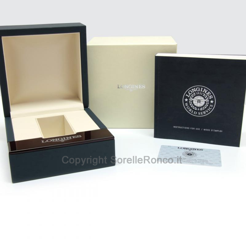 LONGINES HYDROCONQUEST 43MM AUTO NERO CAUCCIÙ