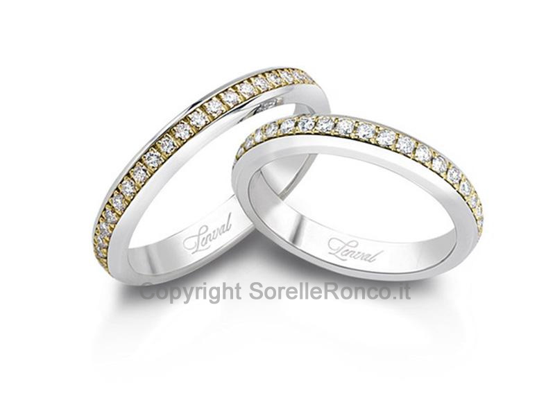 FEDI ORO 18KT LADY 3,5MM CON DIAMANTI