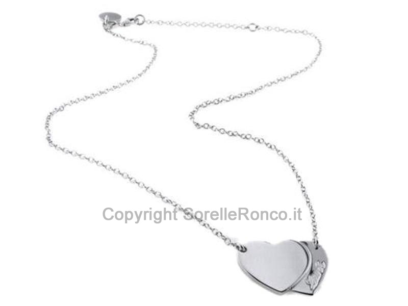 COLLANA ARGENTO LIU JO PENDENTE CUORE