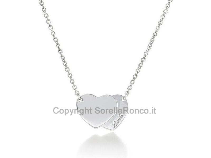 COLLANA ARGENTO LIU JO PENDENTE CUORE