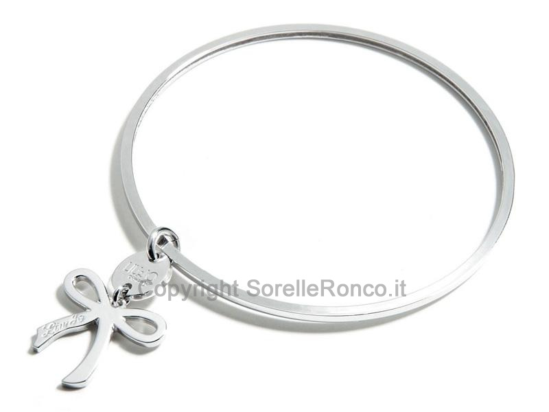 BRACCIALE LUI JO RIGIDO FIOCCHETTO