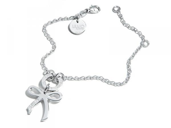 LJ335 - Bracciale Lui Jo Fiocchetto Pendente