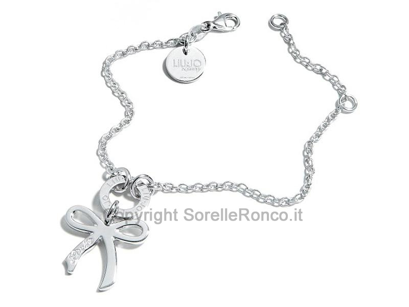 BRACCIALE LUI JO FIOCCHETTO PENDENTE