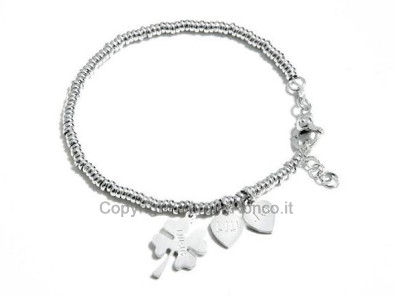 BRACCIALE LUI JO ANELLINI CHARMS 