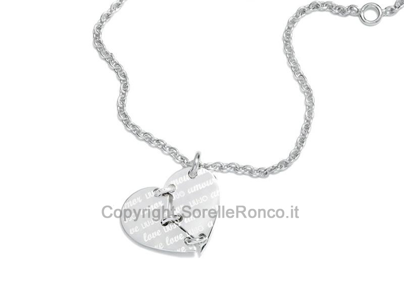 BRACCIALE LUI-JO CUORE SPEZZATO