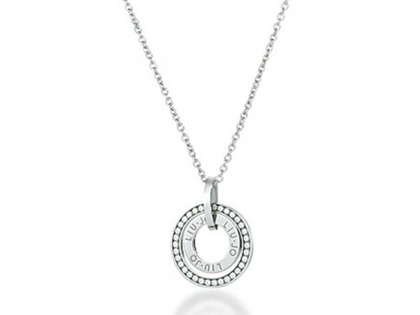 LJ453 - Collana Liu Jo Argento con Zirconi