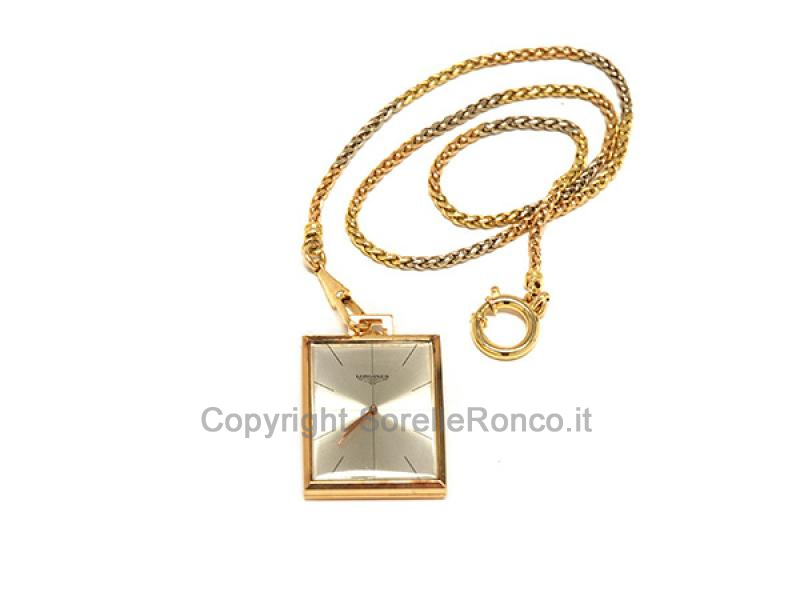 LONGINES HERITAGE TASCA ORO 18KT VINTAGE