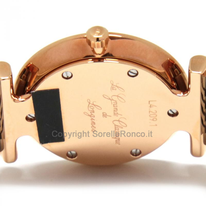 LONGINES LA GRAND CLASSIQUE NERO 29MM DIAMANTI
