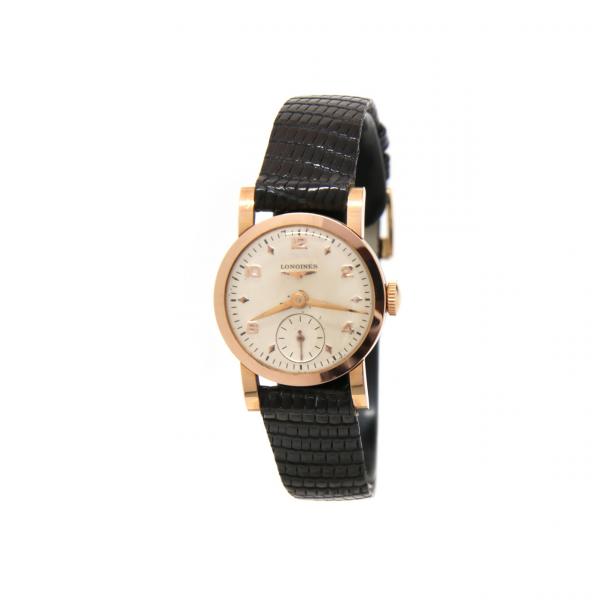 5298 - Longines Heritage 24mm Silver Placcato Oro Rosa
