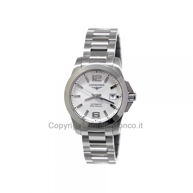 LONGINES CONQUEST LADY ARGENTO 29,5MM