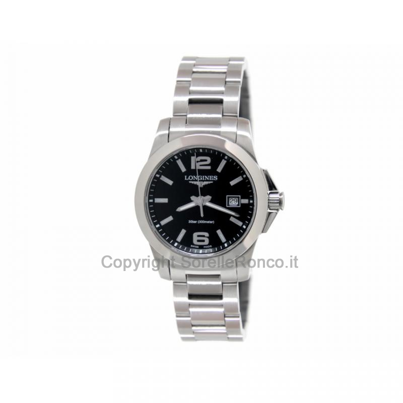 LONGINES CONQUEST LADY NERO 29,50MM
