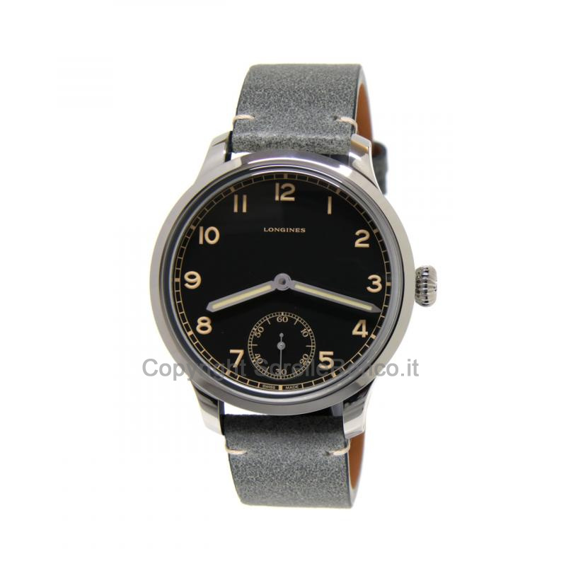 LONGINES HERITAGE MILITARY 1938 NERO 43MM