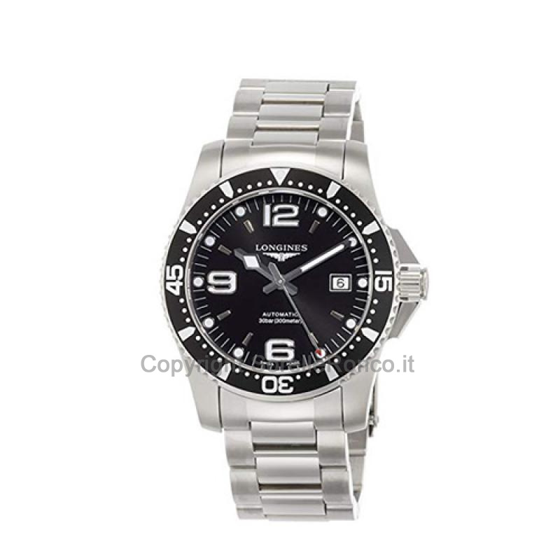 LONGINES HYDROCONQUEST NERO ACCIAIO 41MM