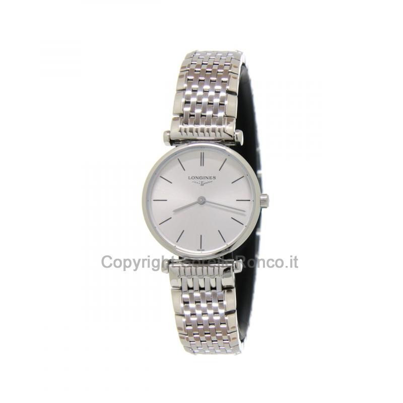 LONGINES LA GRAND CLASSIQUE SILVER ACCIAIO 24MM