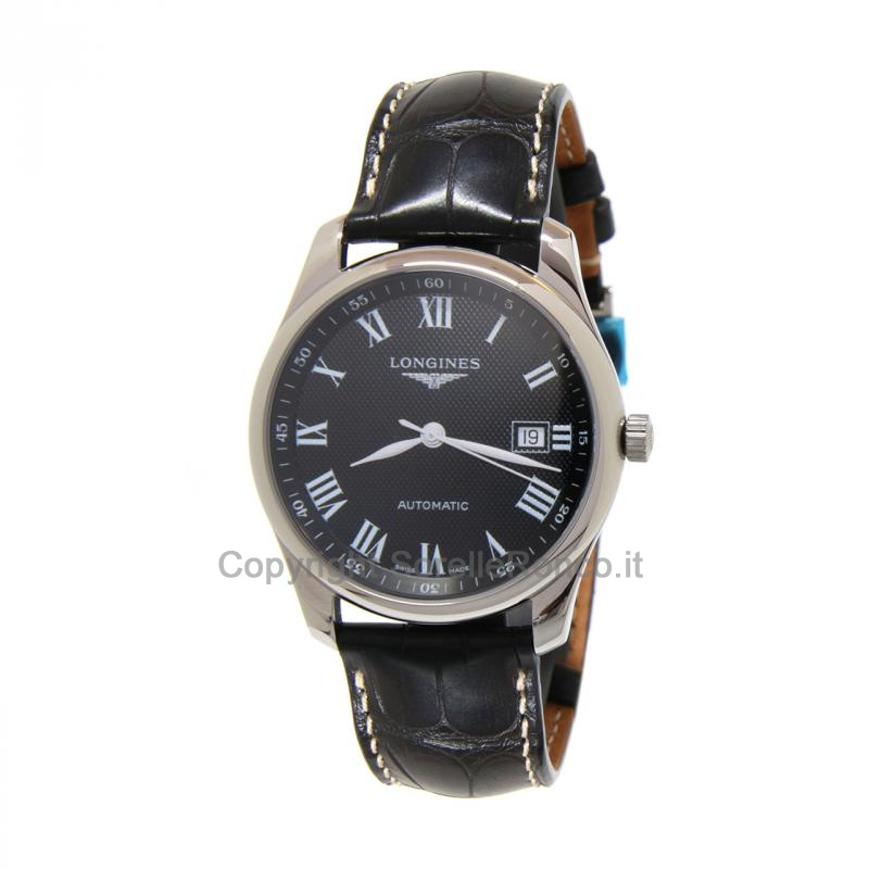 LONGINES MASTER COLLECTION 40MM NERO ROMANI