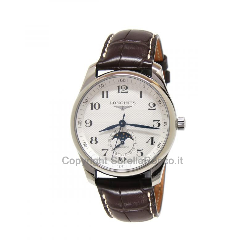 LONGINES MASTER FASI LUNARI 40MM BIANCO