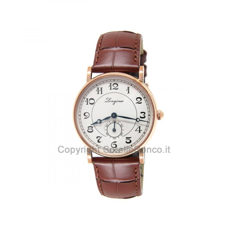 LONGINES PRÉSENCE HERITAGE 34MM ORO ROSA AUTOMATIC