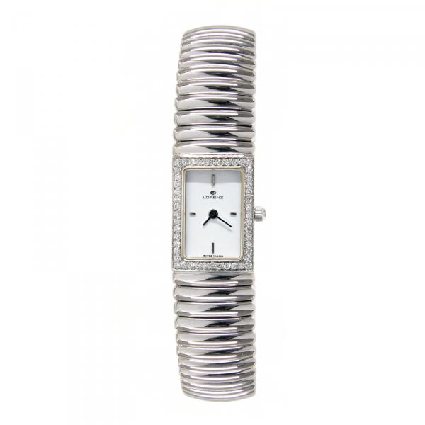 19545AX - Lorenz Lady Oro Bianco Diamanti 1Ct 15mm