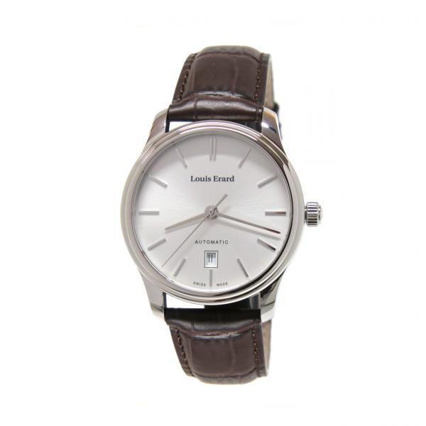 67278AA11-BDC21 - Louis Erard Heritage Argento 40mm Automatico