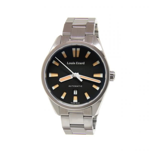 69108AA02-BMA48 - Louis Erard Sportive Nero 42mm Automatico Acciaio