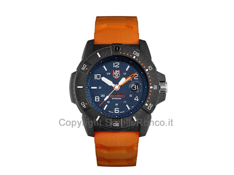 LUMINOX NAVY SEAL BLU E ARANCIO CARBONOX 45MM