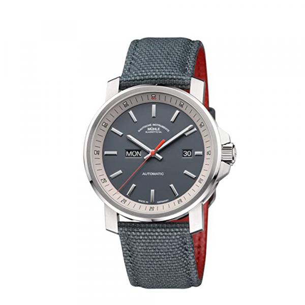 M1-25-34-NB - Mühle Glashütte 29er Zeigerdatum Grigio 42,4mm