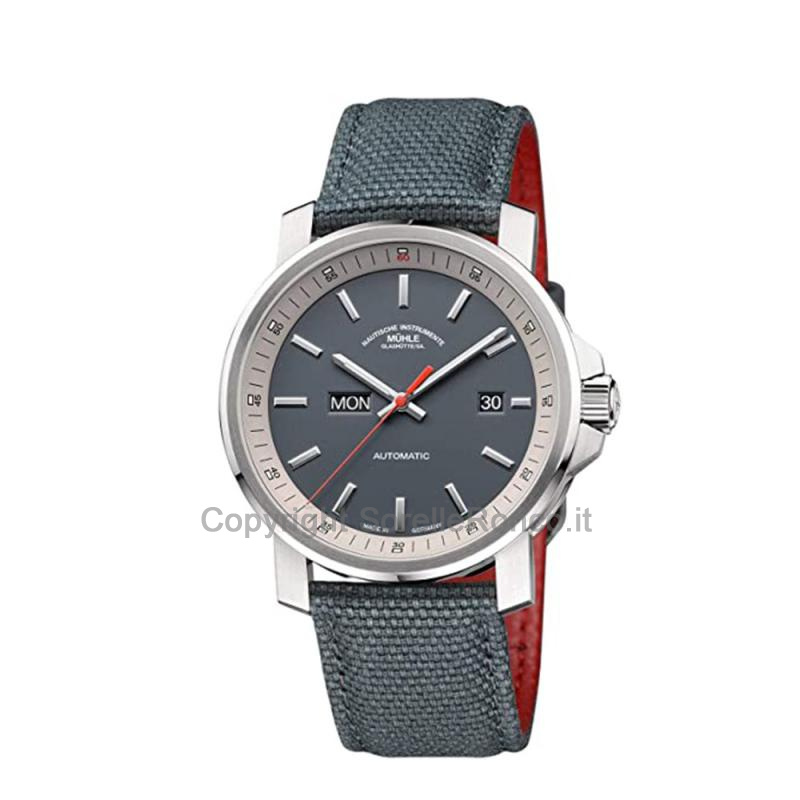 MÜHLE GLASHÜTTE 29ER ZEIGERDATUM GRIGIO 42,4MM