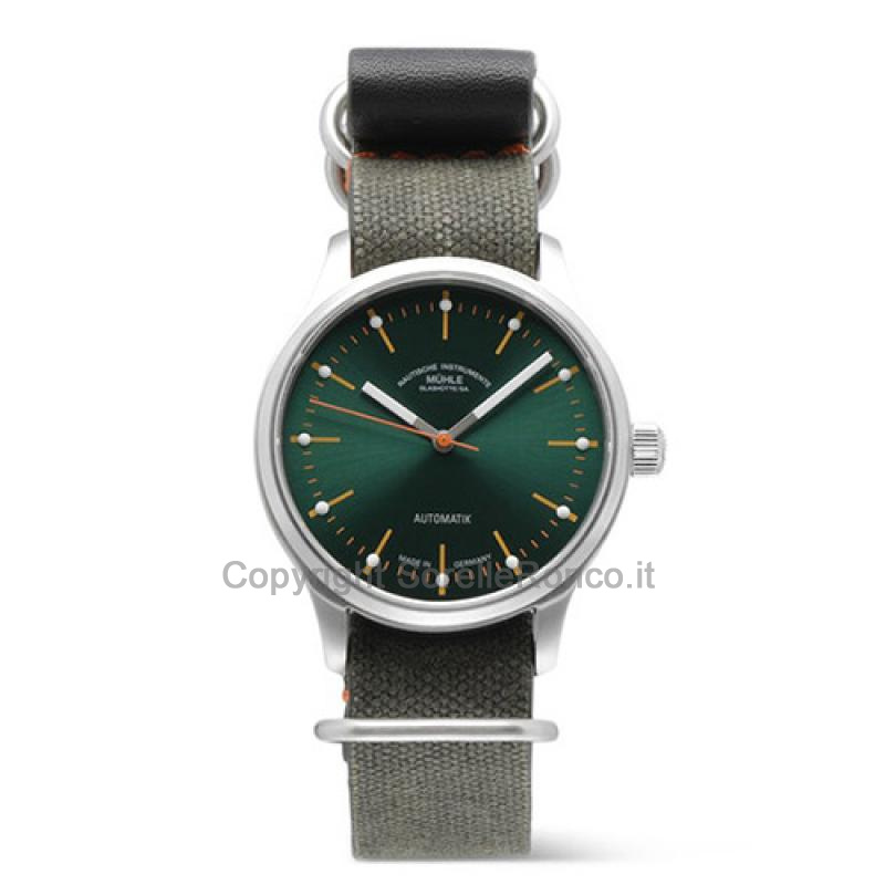 MÜHLE GLASHÜTTE PANOVA VERDE 40MM NATO VERDE