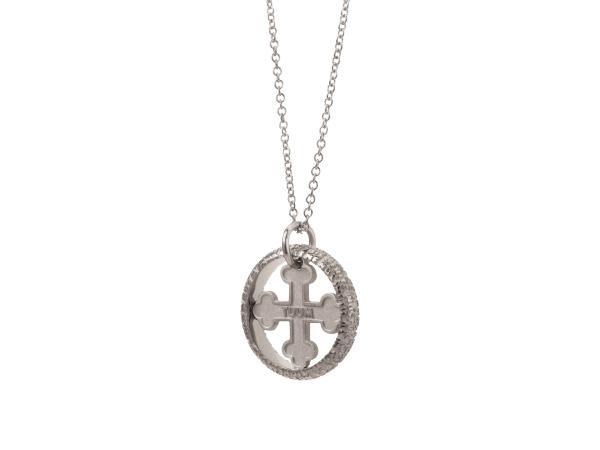 MTFB003R0FB - Mini FLORE Tuum Collana Oro Bianco 9kt