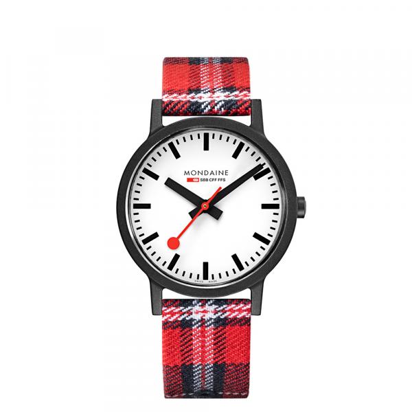 MS1-41111-LC - Mondaine Limited Essence Scottish Rosso 41mm